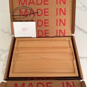 Brand New In Box Butcher Block by Made In
